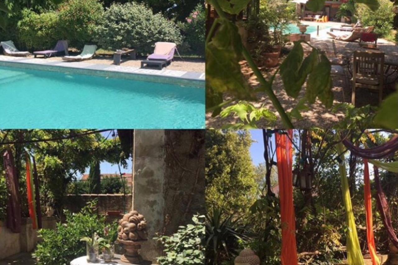 Le 17 Hotell Courthézon Exteriör bild